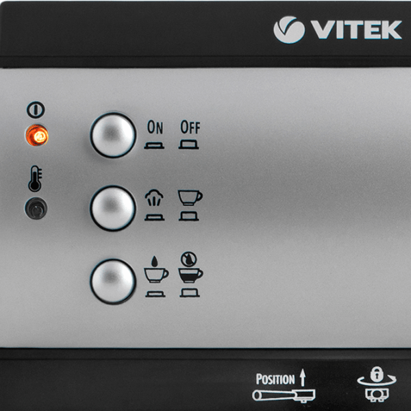Espressor Vitek VT-1511 Black 1050 W, 1.5 l, Boiler photo 5