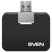 USB Hub Sven HB-677 Черный USB Type-A