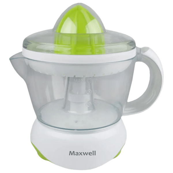 Соковыжималка Maxwell MW 1107 Зелёный 25 Вт, Для цитрусовых, Количество скоростей: 1 photo 1