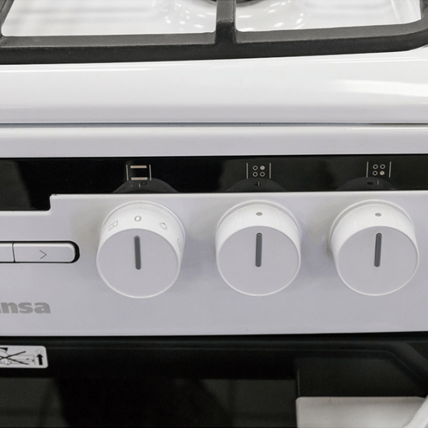 Aragaz Hansa FCMW58220 White Tipul plitei: Pe gaz, 62 l, Tipul cuptorului: Electric photo 4