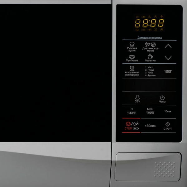 Микроволновая печь Samsung ME83KRS-2/ BW Серебристый Соло, 23 л, 800 Вт photo 5