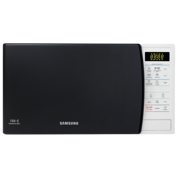 Cuptor cu microunde Samsung ME83KRW-1/ BW White Solo, 23 l, 800 W photo 1