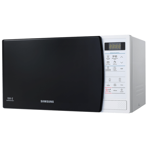 Cuptor cu microunde Samsung ME83KRW-1/ BW White Solo, 23 l, 800 W photo 2
