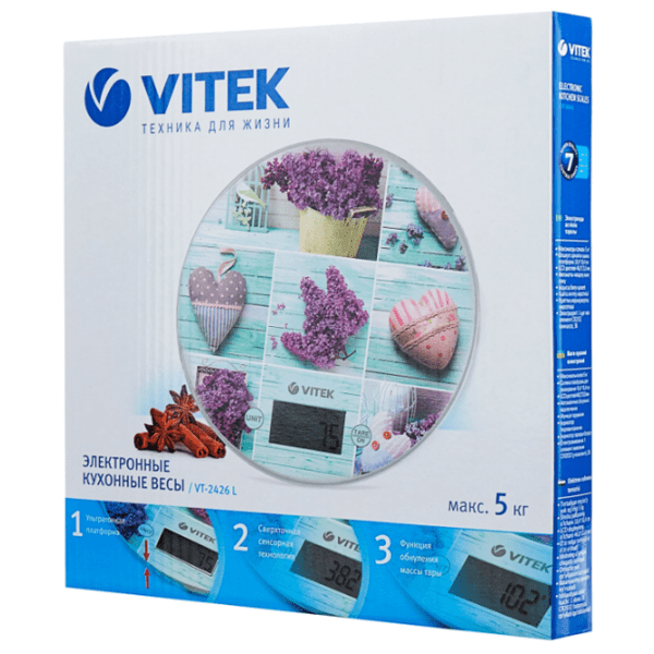 Кухонные весы Vitek VT-2426 Разноцветный  photo 5