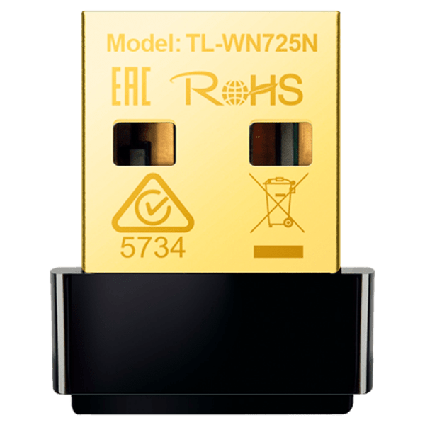 Сетевой адаптер TP-Link TL-WN725N Черный  photo 1