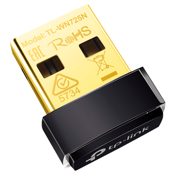 Сетевой адаптер TP-Link TL-WN725N Черный  photo 3