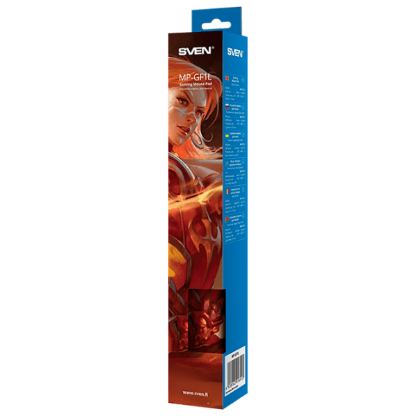 Covoraș pentru mouse Sven GF1M Red 320 x 270 x 3 mm photo 3