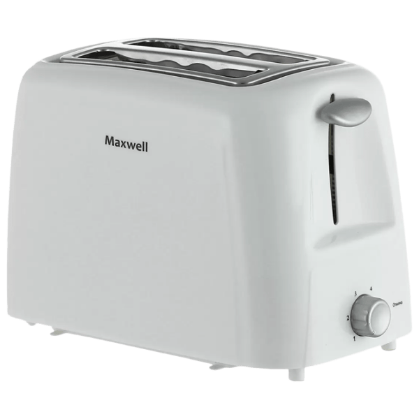 Тостер Maxwell MW-1504 Белый 750 Вт, Количество степеней обжаривания: 6 photo 1