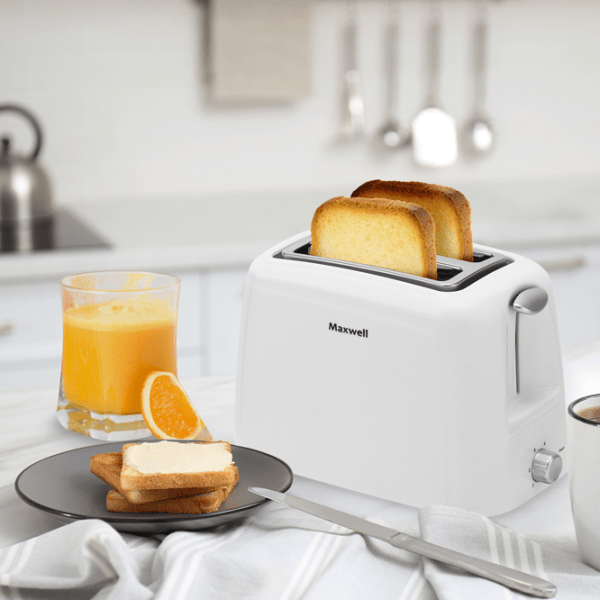 Тостер Maxwell MW-1504 Белый 750 Вт, Количество степеней обжаривания: 6 photo 6