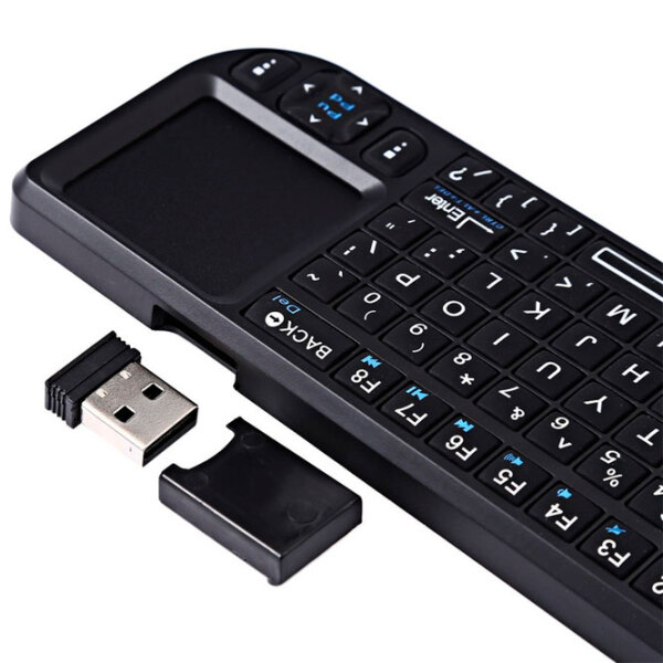 Tastatură Comeic T11 Black Home and Office, Fără fir photo 3