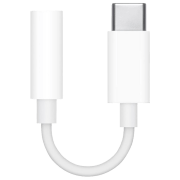 Adapter Apple MU7E2ZMA USB Type-C/ 3.5 mm White 
