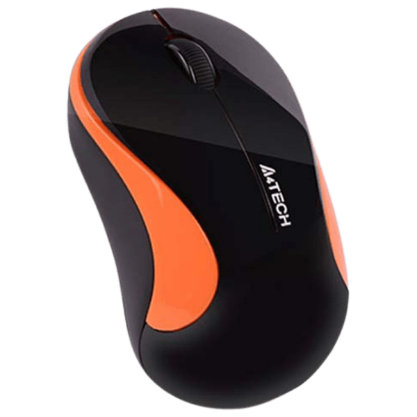 Мышь A4Tech G3-270N-2 Оранжевый Беспроводные, 1600 dpi photo 3