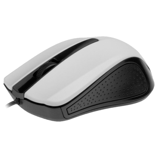 Mouse Gembird MUS-101-W White Cu fir, 1200 dpi photo 2