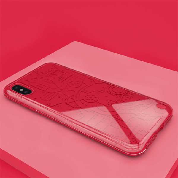 Чехол для смартфона Apple iPhone XS Max (Machinery) Красный Nillkin, PC, Back photo 4