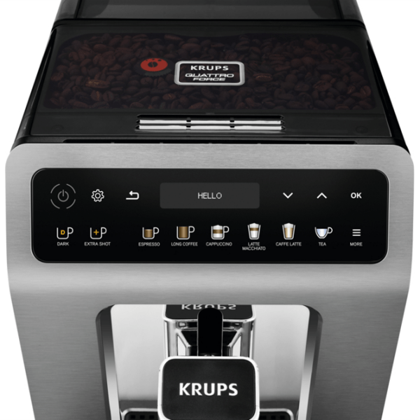 Aparat de cafea KRUPS EA894T10 Inox 1450 W, 2.3 l, Bloc termic photo 7