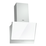 Hotă Gorenje WHI 623 E1XGW White 59.5 cm, Recirculare, 560 m³/h