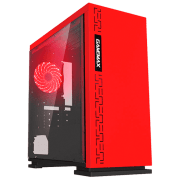 Корпус Gamemax Expedition H605-RD Красный micro ATX