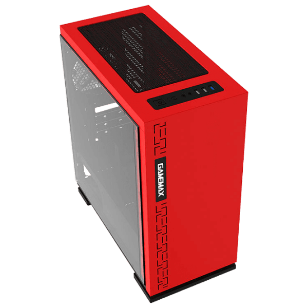 Корпус Gamemax Expedition H605-RD Красный micro ATX photo 2