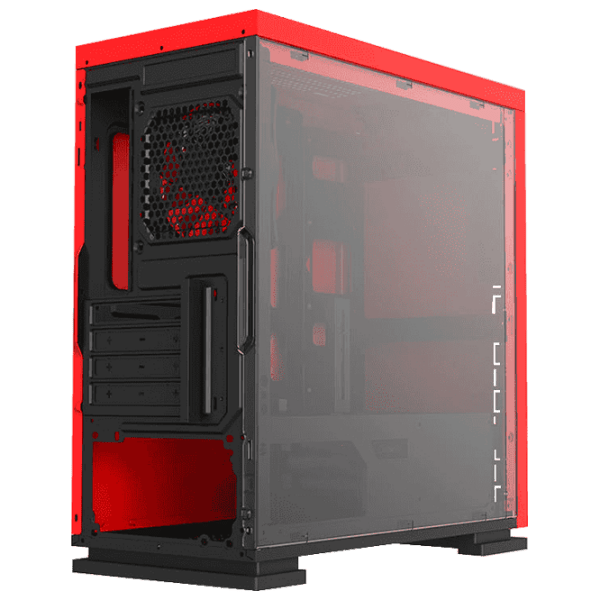 Корпус Gamemax Expedition H605-RD Красный micro ATX photo 5