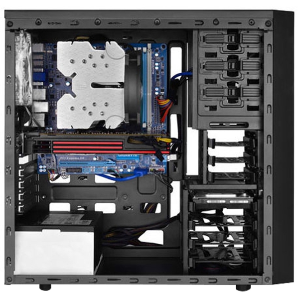Carcasă Deepcool TESSERACT SW Black micro ATX photo 3