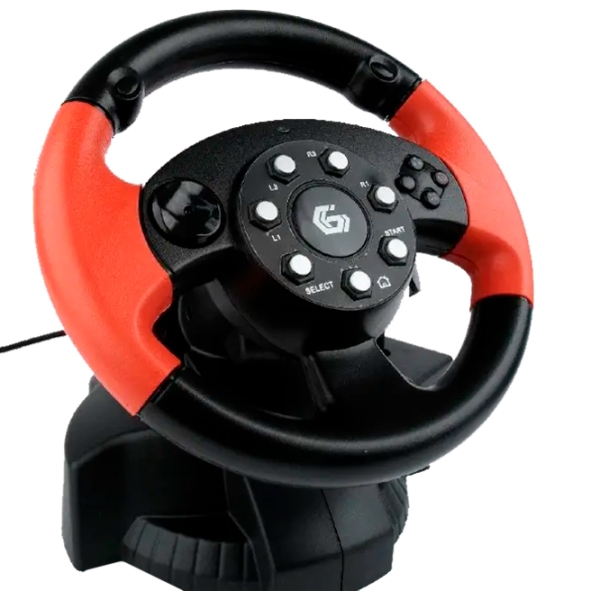 Volan Gembird STR-MV-02 Black Cu fir / 12 buttons photo 2