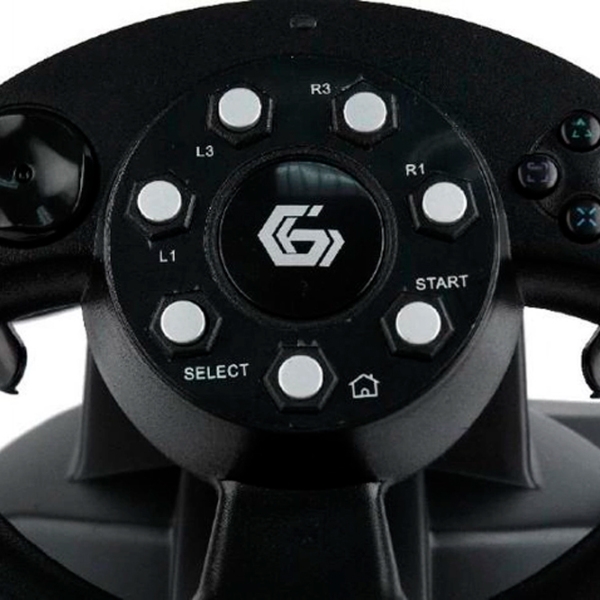 Volan Gembird STR-MV-02 Black Cu fir / 12 buttons photo 7