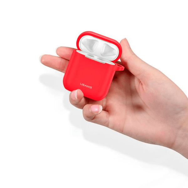 Чехол для наушников Samsung Galaxy Buds (US-BH423) Красный Araree, Силикон photo 2