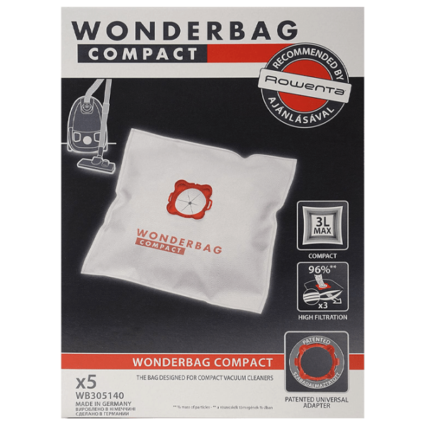 Мешок Rowenta WB305140 Universal Белый Microfiber photo 4