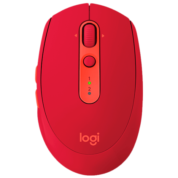 Мышь Logitech M590 Красный Беспроводные, 1000 dpi photo 1