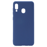 Чехол для смартфона Samsung Galaxy A30 (Soft Touch) Синий
