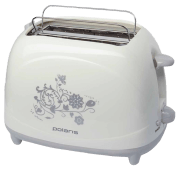 Toaster Polaris PET0708, White 