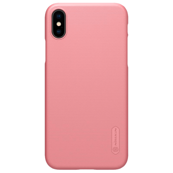 Husă pentru smartphone Apple iPhone XS (Super Frosted Shield) Pink Nillkin, PP, Back photo 1