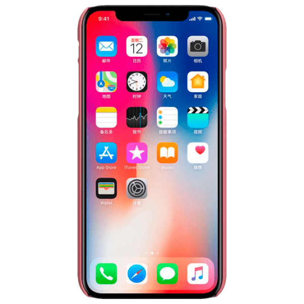 Husă pentru smartphone Apple iPhone XS (Super Frosted Shield) Pink Nillkin, PP, Back photo 3