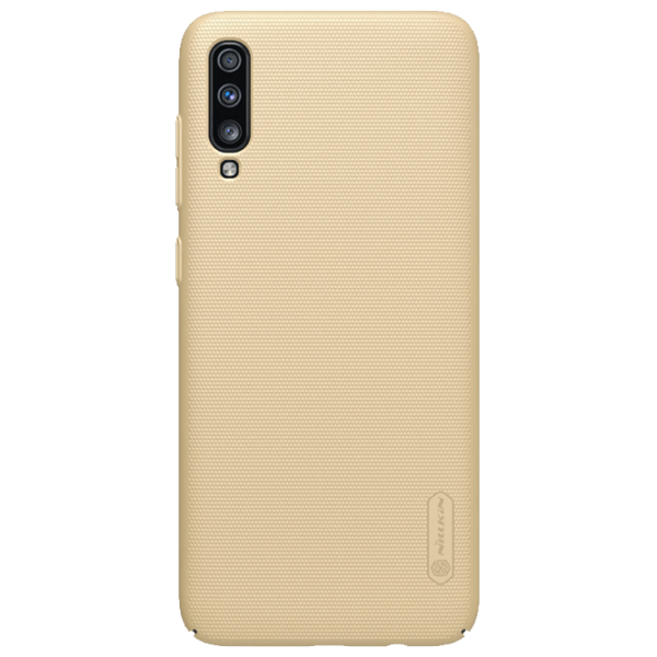 Чехол для смартфона Samsung Galaxy A70 (Super Frosted Shield) Золотой Nillkin, PP, Back photo 1