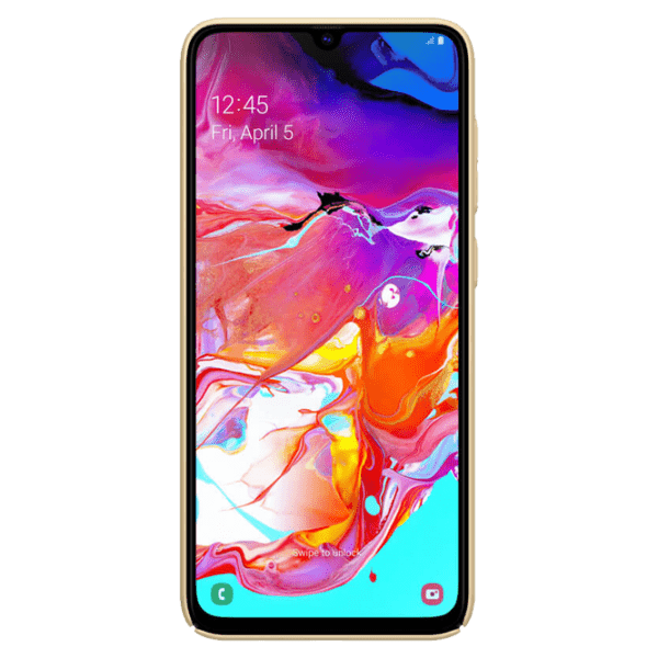 Чехол для смартфона Samsung Galaxy A70 (Super Frosted Shield) Золотой Nillkin, PP, Back photo 3