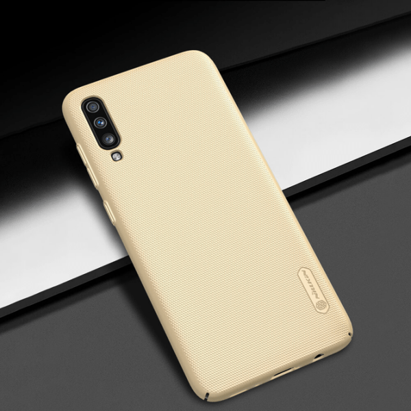 Чехол для смартфона Samsung Galaxy A70 (Super Frosted Shield) Золотой Nillkin, PP, Back photo 4
