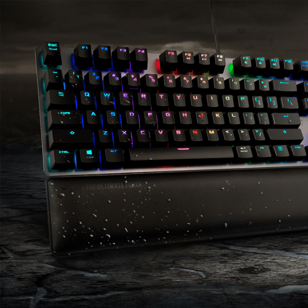 Tastatură Asus TUF K7 US Black Gaming, Cu fir photo 8