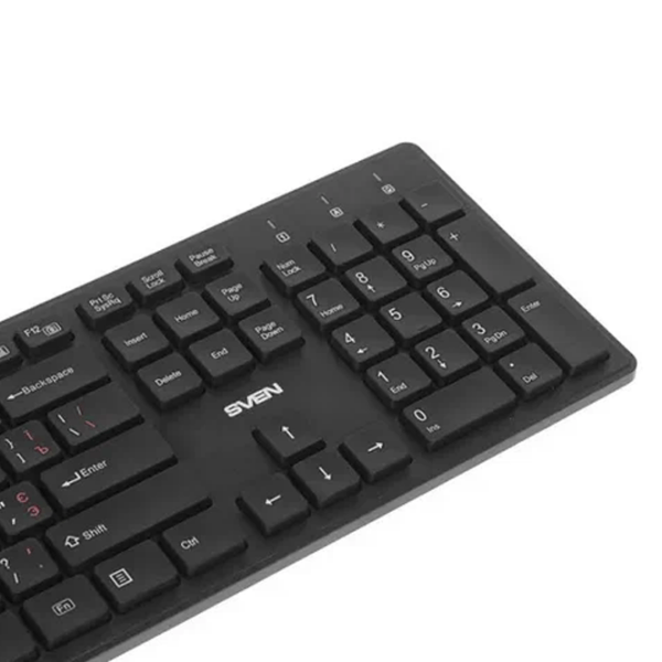 Клавиатура Sven KB-E5800 Черный Для дома и офиса, Проводная photo 5