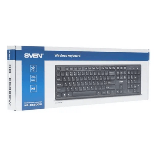 Клавиатура Sven KB-E5800 Черный Для дома и офиса, Проводная photo 9