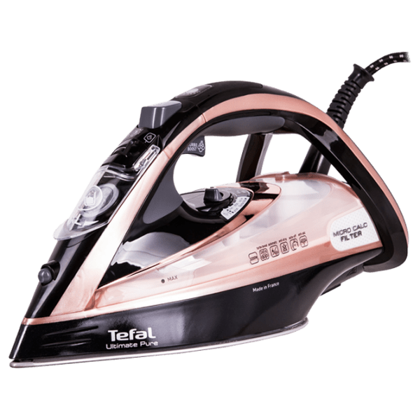 Fier de călcat Tefal FV9845 Pink 3200 W, 60 g/min, 0.35 l, Metal photo 1