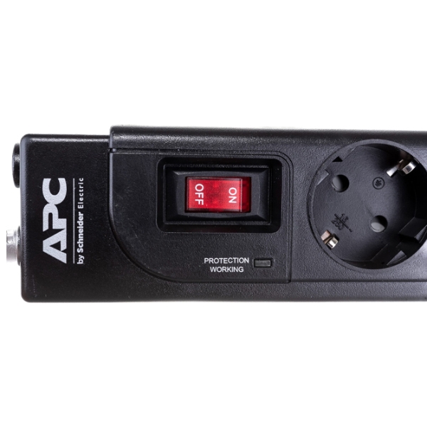 Удлинитель APC P43B-RS Essential 1 м Черный  photo 3