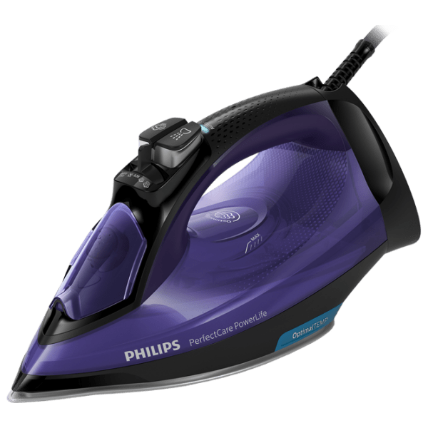 Fier de călcat Philips GC3925/30 Purple 2500 W, 45 g/min, 0.3 l, Metal photo 1