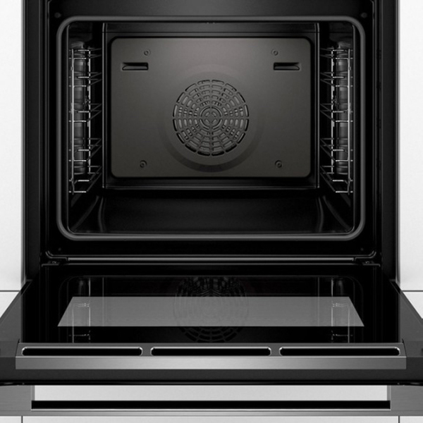 Cuptor încorporabil Bosch HBG632BB1S Black A+, 71 l photo 5