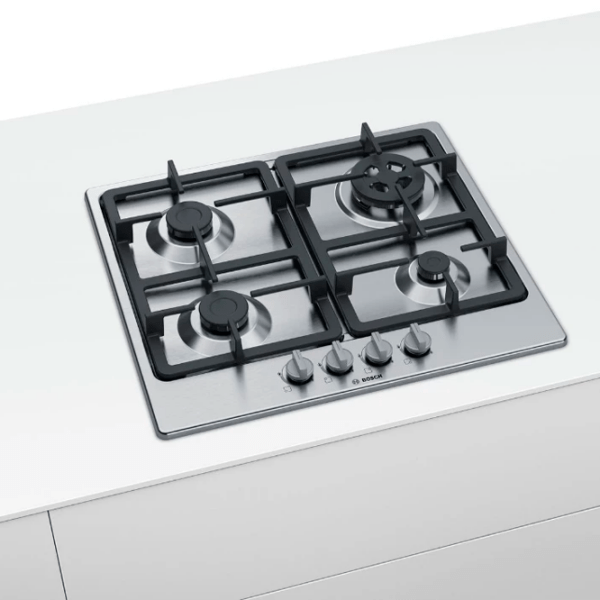 Plită pe gaz Bosch PGH6B5B90, Inox  photo 2