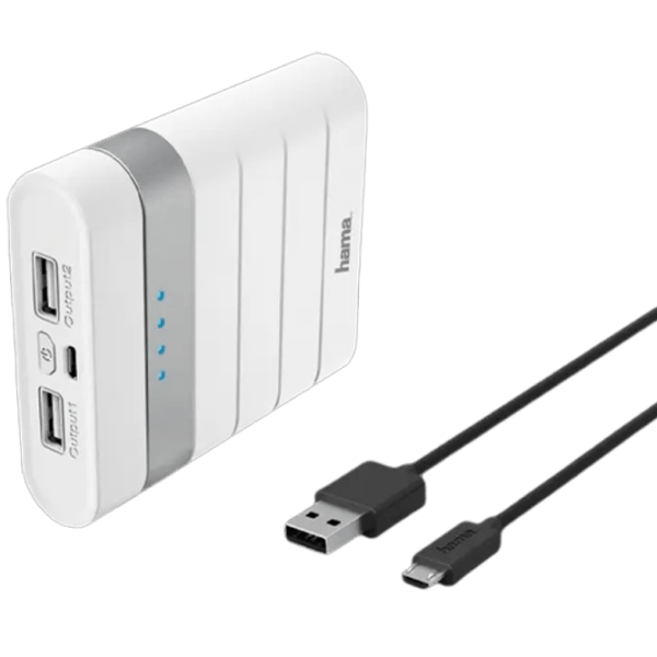 Power Bank 10400 мАч Hama 183357 Soft Touch Белый  photo 4