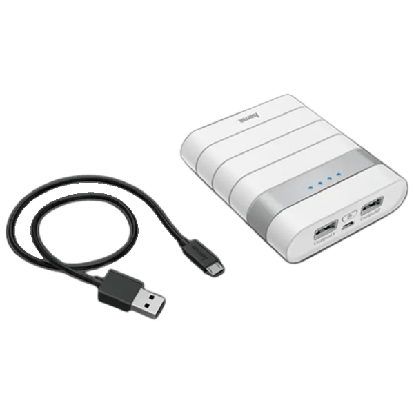 Power Bank 10400 мАч Hama 183357 Soft Touch Белый  photo 5
