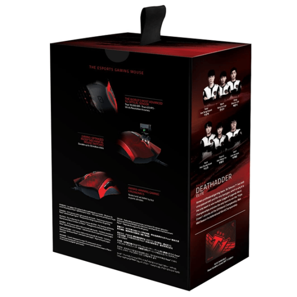 Mouse Razer DeathAdder Elite SKT T1 Black Cu fir / 16000 dpi photo 6