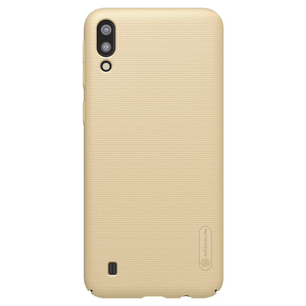 Husă pentru smartphone Samsung Galaxy M10 (Super Frosted Shield) Gold Nillkin, PP, Back photo 1