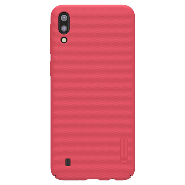 Husă pentru smartphone Samsung Galaxy M10 (Super Frosted Shield) Red Nillkin, PP, Back photo 1