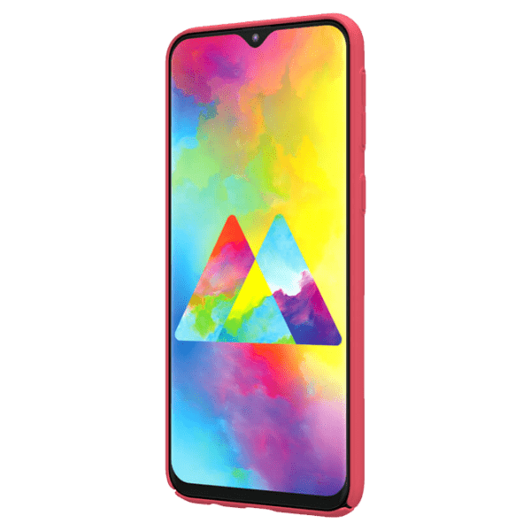 Husă pentru smartphone Samsung Galaxy M10 (Super Frosted Shield) Red Nillkin, PP, Back photo 3